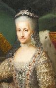 Anton Raphael Mengs Portrait of Maria Antonietta of Spain oil painting artist